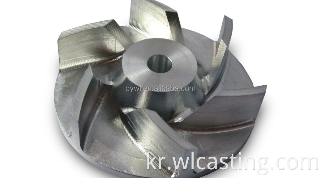 stainless steel pump impeller water pump castin